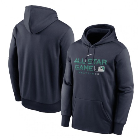 Men's All-star 2023 Navy Therma Fleece Pullover Hoodie