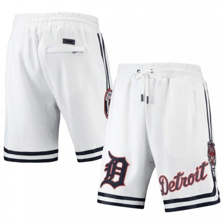 Men's Detroit Tigers White Team Shorts