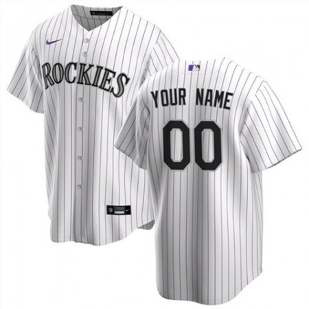 Men's Colorado Rockies Customized Stitched MLB Jersey