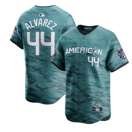 Youth Houston Astros #44 Yordan Alvarez Teal 2023 All-star Stitched Baseball Jersey