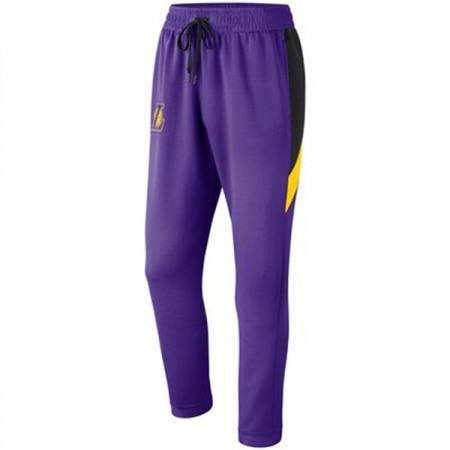 Men's Los Angeles Lakers Pruple Performance Showtime Basketball Pants