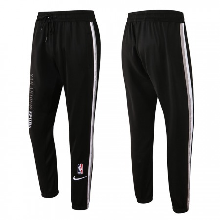 Men's San Antonio Spurs Black Performance Showtime Basketball Pants