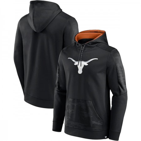 Men's Texas Longhorns Black On The Ball Pullover Hoodie