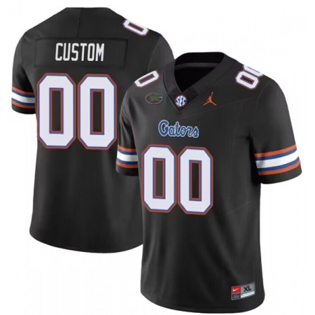 Men's Florida Gators ACTIVE PLAYER Custom Black 2023 F.U.S.E. Stitched Jersey