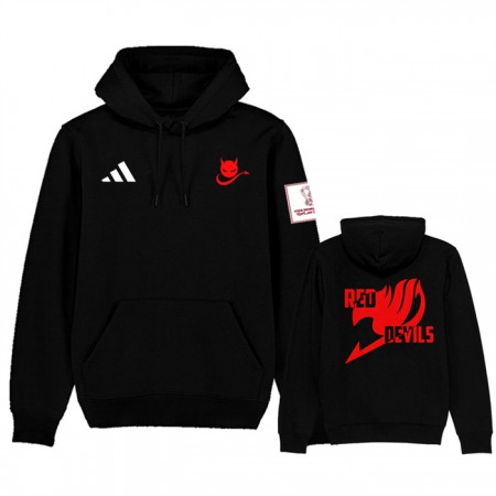 Men's Belgium FIFA World Cup Soccer Hoodie Black