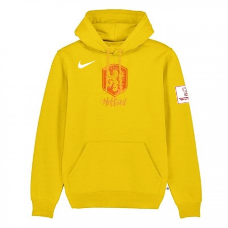 Men's Netherlands FIFA World Cup Soccer Hoodie Yellow