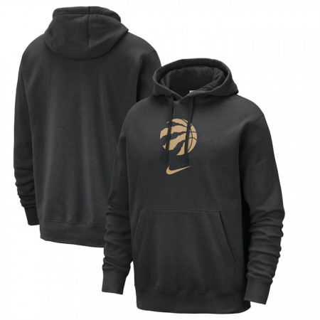 Men's Toronto Raptors Black 2023/24 City Edition Essential Club Pullover Hoodie