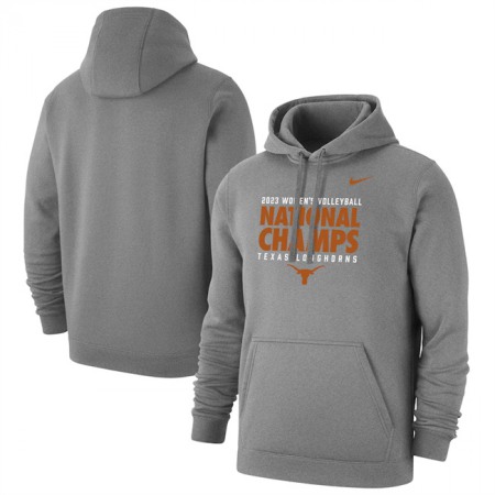 Men's Texas Longhorns Grey Champions Pullover Hoodie