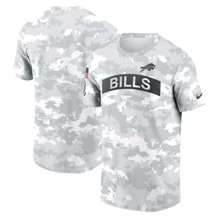 Men's Buffalo Bills Nike White 2024 Salute To Service Big & Tall Performance T-Shirt