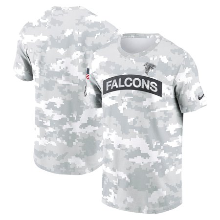 Men's Atlanta Falcons Nike Arctic Camo 2024 Salute To Service Performance T-Shirt