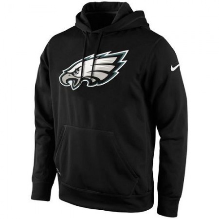 Men's Philadelphia Eagles Nike Black KO Logo Essential Hoodie