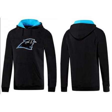 Carolina Panthers Logo Pullover Hoodie Black & Blue