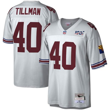 Men's Arizona Cardinals #40 Pat Tillman Gray Stitched Football Jersey