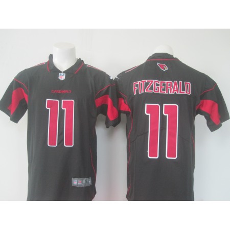 Men's Nike Arizona Cardinals #11 Larry Fitzgerald Black Limited Rush Stitched NFL Jersey