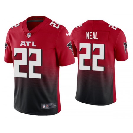 Men's Atlanta Falcons #22 Keanu Neal New Red Vapor Untouchable Limited Stitched Jersey