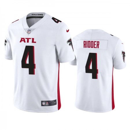 Men's Atlanta Falcons #4 Desmond Ridder White Vapor Untouchable Limited Stitched Jersey