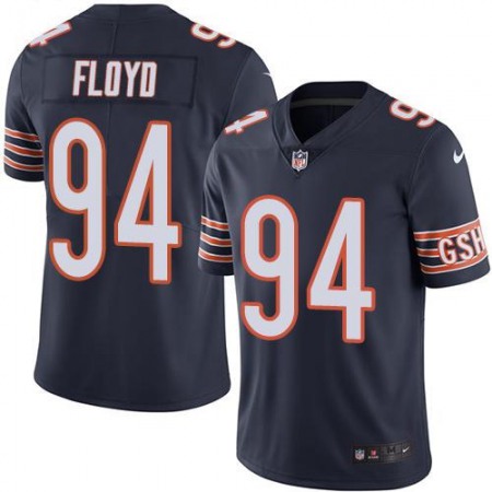 Nike Bears #94 Leonard Floyd Navy Blue Men's Stitched NFL Limited Rush Jersey