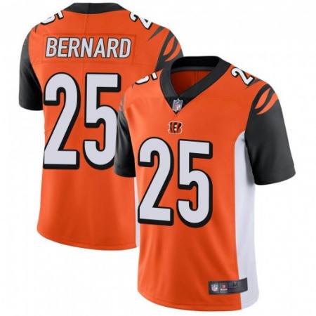 Men's Cincinnati Bengals #25 Giovani Bernard Orange Vapor Untouchable Limited Stitched Jersey