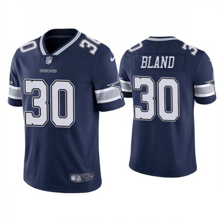 Men's Dallas Cowboys #30 DaRon Bland Navy Vapor Limited Stitched Jersey