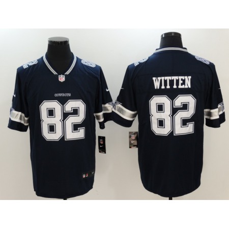 Men's Dallas Cowboys #82 Jason Witten Navy Team Color Vapor Untouchable Limited Stitched Jersey