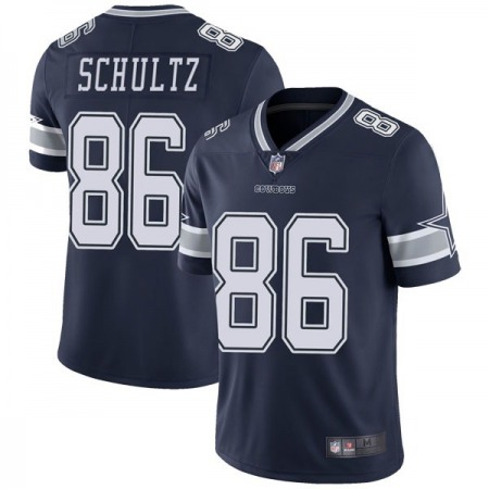 Men's Dallas Cowboys #86 Dalton Schultz Navy Vapor Untouchable Limited Stitched Jersey