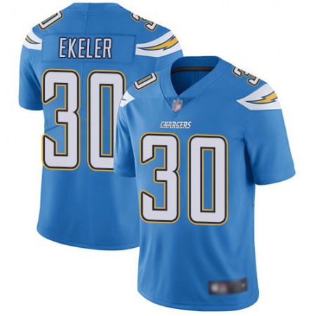 Men's Los Angeles Chargers #30 Austin Ekeler Blue Vapor Untouchable Limited Stitched NFL Jersey