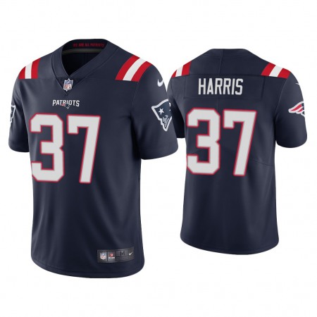 Men's New England Patriots #37 Damien Harris 2020 Navy Vapor Untouchable Limited Stitched NFL Jersey