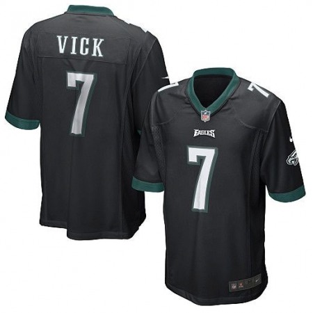 Men's Philadelphia Eagles #7 Michael Vick Black Vapor Untouchable Limited Stitched Jersey