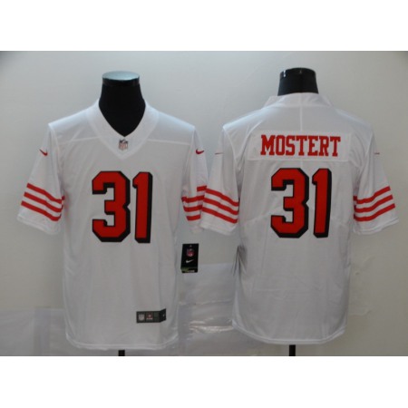 Men's San Francisco 49ers #31 Raheem Mostert New White Vapor Untouchable Limited Stitched NFL Jersey