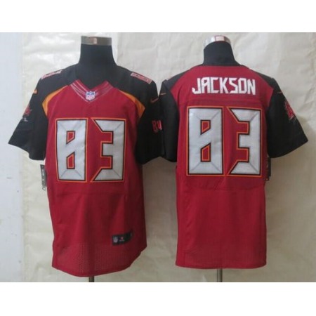 Nike Buccaneers #83 Vincent Jackson Red Team Color Men's Stitched NFL New Elite Jersey