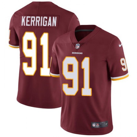 Youth Washington Commanders #91 Ryan Kerrigan 2022 Burgundy Vapor Untouchable Stitched Football Jersey