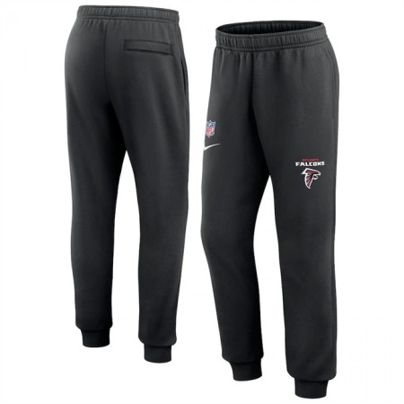 Men's Atlanta Falcons Black Chop Block Fleece Sweatpants