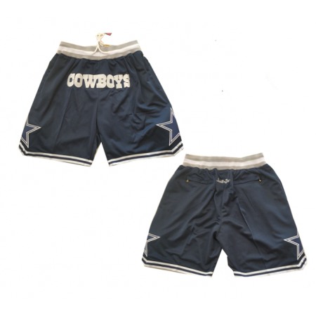 Men's Dallas Cowboys Navy Shorts(Run Small)