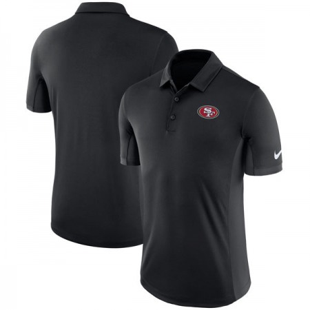 Men's San Francisco 49ers Nike Black Evergreen Polo