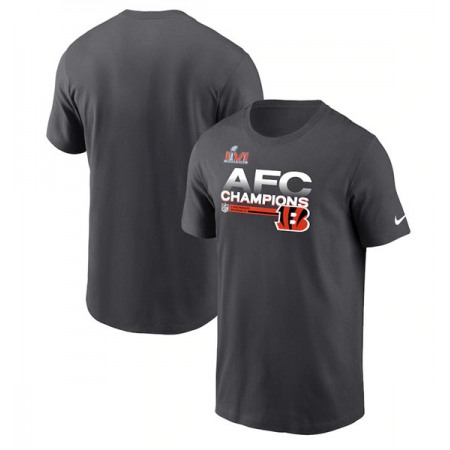 Men's Cincinnati Bengals 2022 Black AFC Champions T-Shirt