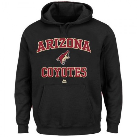 Arizona Coyotes Majestic Heart & Soul Hoodie Black