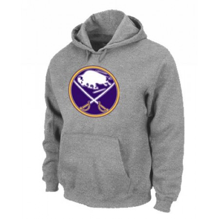 NHL Buffalo Sabres Big & Tall Logo Pullover Hoodie Grey