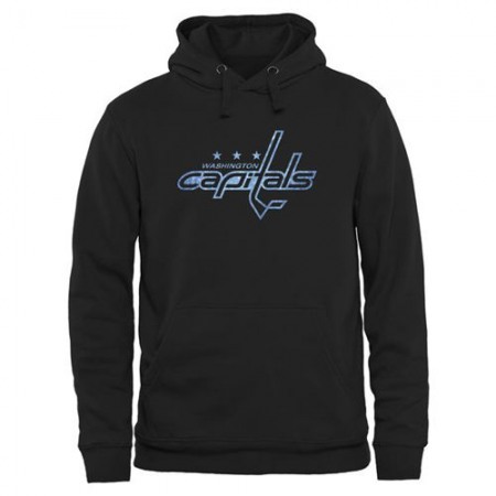 Washington Capitals Rinkside Pond Hockey Pullover Hoodie Black