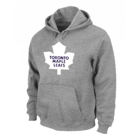 NHL Toronto Maple Leafs Big & Tall Logo Pullover Hoodie Grey