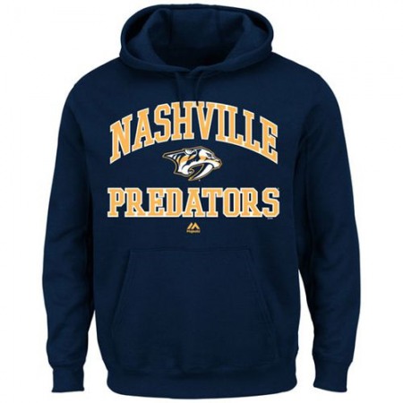 Nashville Predators Majestic Heart & Soul Hoodie Navy Blue