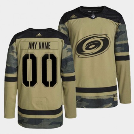 Youth Carolina Hurricanes Active Player Custom 2022 Camo Military Appreciation Night Stitched Jersey