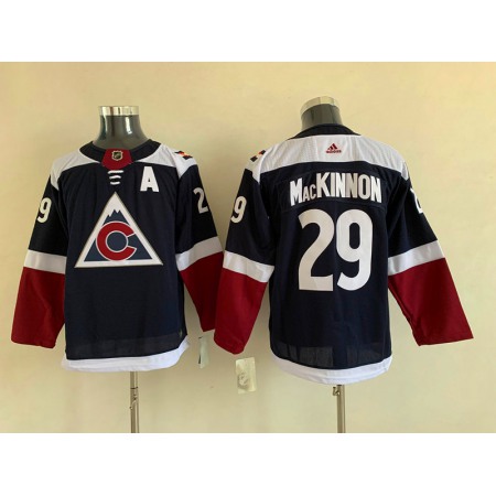 Youth Colorado Avalanche #29 Nathan MacKinnon Navy Stitched Jersey