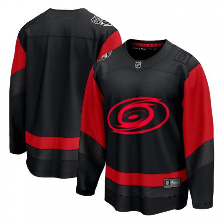 Men's Carolina Hurricanes Blank Black Red Stadium Series Breakaway Stitched Jersey