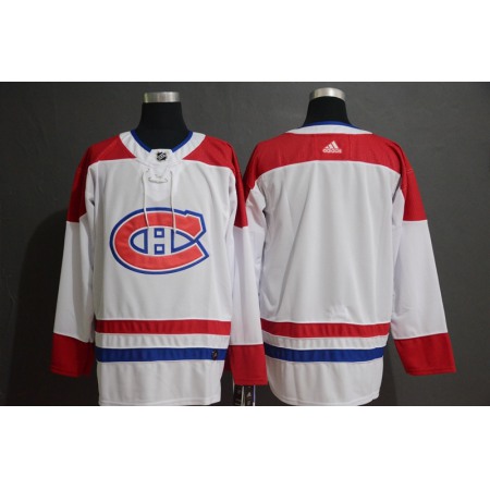 Men's Adidas Montreal Canadiens White Stitched NHL Jersey