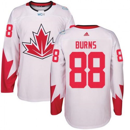 Team CA. #88 Brent Burns White 2016 World Cup Stitched NHL Jersey