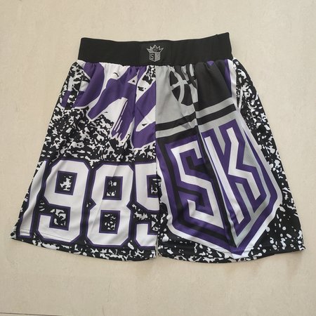 Sacramento Kings Black Shorts