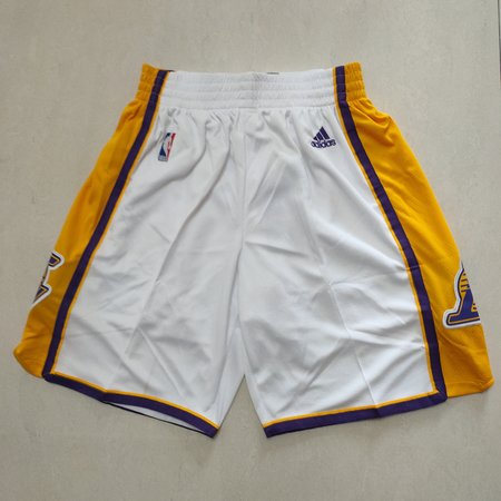 Los Angeles Lakers White Shorts