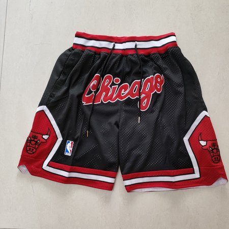 Chicago Bulls Black Shorts